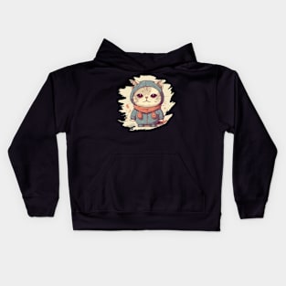 Cute cat Kids Hoodie